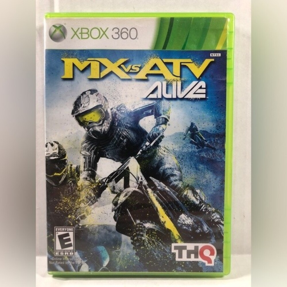 MX vs ATV Alive (Microsoft Xbox 360, 2011) - Complete